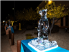 Polar Bear Ice Sculpture