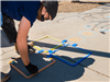 Creating hopscotch board