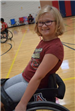 Child Posing in Wheelchair