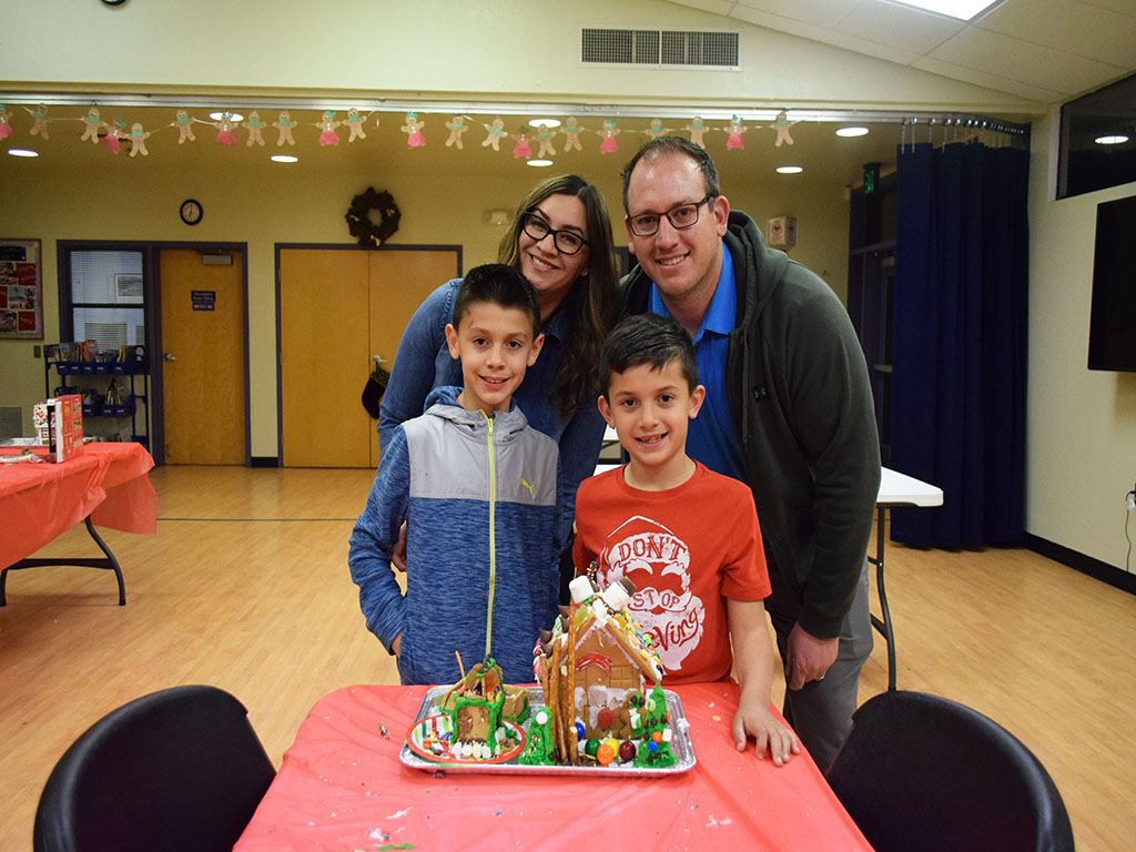 Parents and Sons Smiling