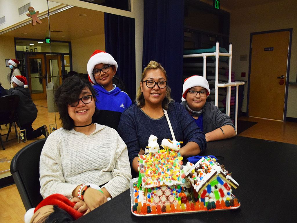 Happy Family with Candy Mansion