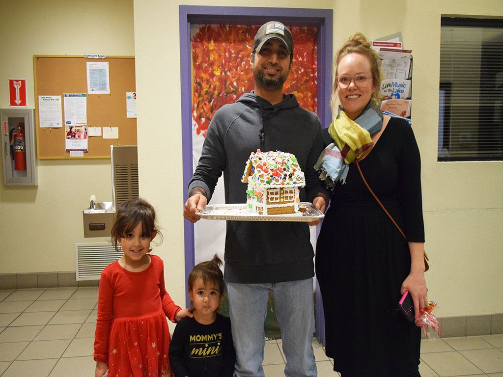 Parents and Daughters Smiling